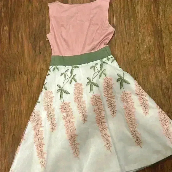 Ruby Belle Girl’s Floral Embroidery Dress - Picture 8 of 9